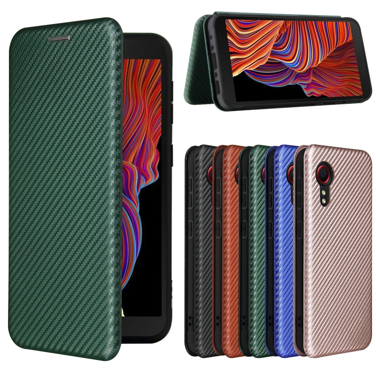 Custodia portafoglio magnetica in pelle per Galaxy Xcover 5