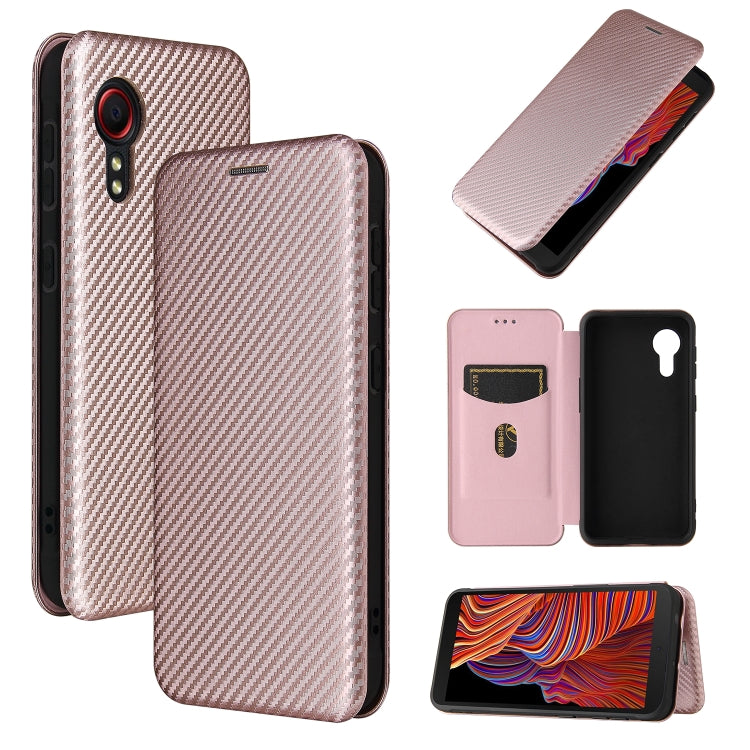 Custodia portafoglio magnetica in pelle per Galaxy Xcover 5
