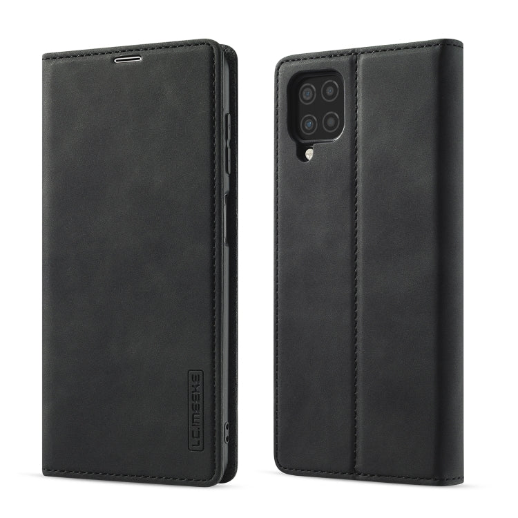 Custodia portafoglio in pelle PU e TPU per Samsung Galaxy A12