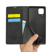 LC.IMEEKE Forte magnetismo Ultra-sottile orizzontale Flip Matte TPU + Custodia in pelle PU con supporto e slot per carte e portafoglio, For Samsung Galaxy A12, For Samsung Galaxy A52 5G / 4G, For Samsung Galaxy A72 5G / 4G, For SamsungGalaxy A52 5G / 4G