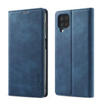 Custodia portafoglio in pelle PU e TPU per Samsung Galaxy A12