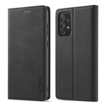 Custodia portafoglio in pelle PU e TPU per Samsung Galaxy A12