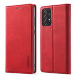 Custodia portafoglio in pelle PU e TPU per Samsung Galaxy A12