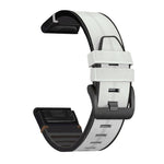 Cinturino di ricambio per cinturino di ricambio in silicone + pelle a sgancio rapido, For Garmin Fenix 6, For Garmin Fenix 6X