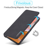 Custodia portafoglio in pelle con slot carte per Samsung Galaxy S