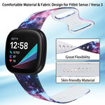 Per Fitbit Versa 3 stampa cinturino cinturino di ricambio, S