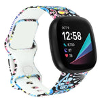 Per Fitbit Versa 3 stampa cinturino cinturino di ricambio, S