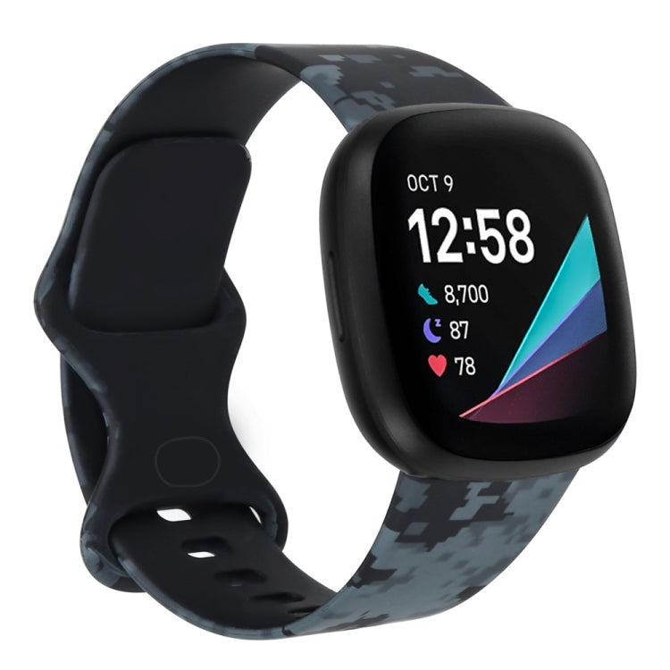 Per Fitbit Versa 3 stampa cinturino cinturino di ricambio, S