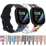 Per Fitbit Versa 3 stampa cinturino cinturino di ricambio, S