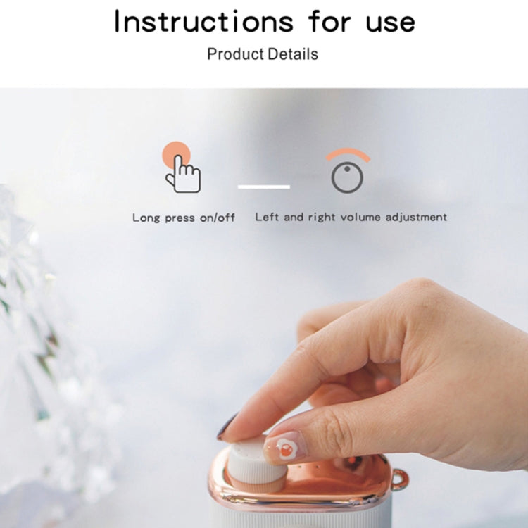 Altoparlante Bluetooth 3W a Forma di Fotocamera con Cordino
