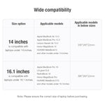 Custodia per laptop multifunzionale per pendolari NILLKIN, For 14.0 inch and Below, For 16.0 inch and Below