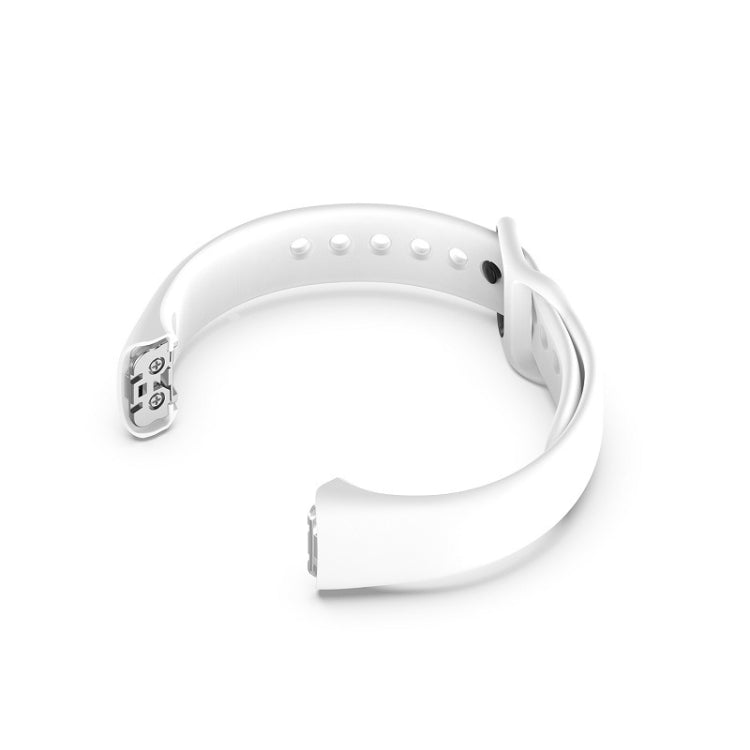 Per Samsung Galaxy Fit SM-R370 Cinturino di ricambio per cinturino con fibbia nera in acciaio al silicone