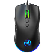 Mouse da gioco meccanico leggero HXSJ A883 a 7 tasti 6400 DPI RGB