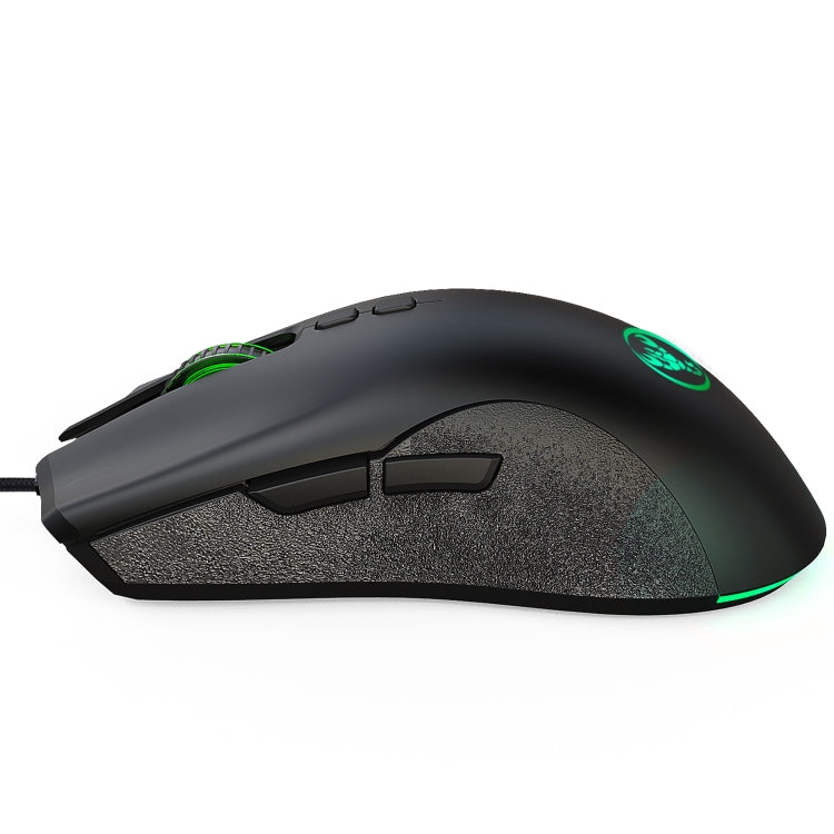 Mouse da gioco meccanico leggero HXSJ A883 a 7 tasti 6400 DPI RGB