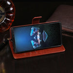 Custodia portafoglio in pelle PU per Asus ROG Phone 5