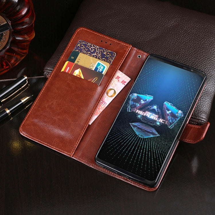 Custodia portafoglio in pelle PU per Asus ROG Phone 5