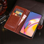 Custodia portafoglio in pelle PU per Realme GT 5G