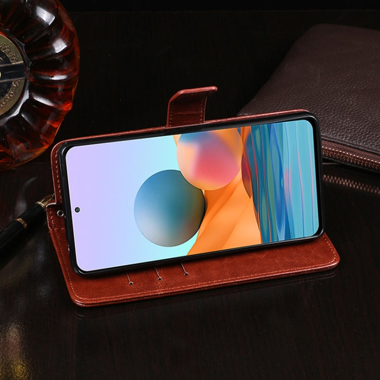 Custodia portafoglio in pelle PU per Xiaomi Redmi Note 10 Pro