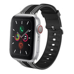 Cinturino dell'orologio sostituibile in silicone, For Apple Watch Ultra 49mm / Series 8&7 45mm / SE 2&6&SE&5&4 44mm / 3&2&1 42mm