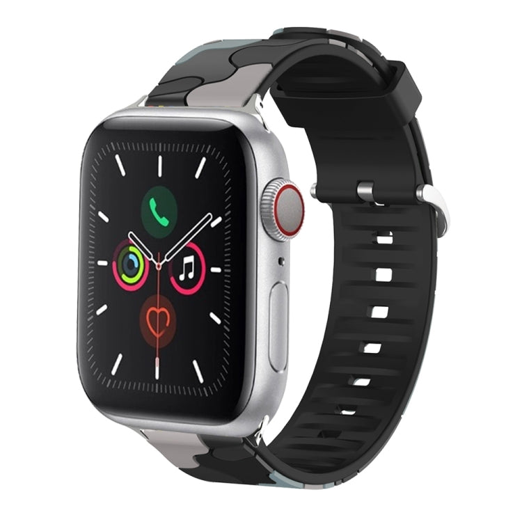 Cinturino dell'orologio sostituibile in silicone, For Apple Watch Series 8&7 41mm / SE 2&6&SE&5&4 40mm / 3&2&1 38mm, For Apple Watch Series 7 45mm / 6 & SE & 5 & 4 44mm / 3 & 2 & 1 42mm, For Apple Watch Series 7 41mm / 6 & SE & 5 & 4 40mm / 3 & 2 & 1 38mm