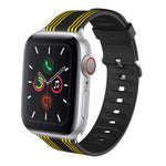 Cinturino dell'orologio sostituibile in silicone, For Apple Watch Series 8&7 41mm / SE 2&6&SE&5&4 40mm / 3&2&1 38mm, For Apple Watch Series 7 45mm / 6 & SE & 5 & 4 44mm / 3 & 2 & 1 42mm, For Apple Watch Series 7 41mm / 6 & SE & 5 & 4 40mm / 3 & 2 & 1 38mm