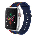 Cinturino dell'orologio sostituibile in silicone, For Apple Watch Series 8&7 41mm / SE 2&6&SE&5&4 40mm / 3&2&1 38mm, For Apple Watch Series 7 45mm / 6 & SE & 5 & 4 44mm / 3 & 2 & 1 42mm, For Apple Watch Series 7 41mm / 6 & SE & 5 & 4 40mm / 3 & 2 & 1 38mm