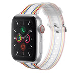 Cinturino dell'orologio sostituibile in silicone, For Apple Watch Series 8&7 41mm / SE 2&6&SE&5&4 40mm / 3&2&1 38mm, For Apple Watch Series 7 45mm / 6 & SE & 5 & 4 44mm / 3 & 2 & 1 42mm, For Apple Watch Series 7 41mm / 6 & SE & 5 & 4 40mm / 3 & 2 & 1 38mm