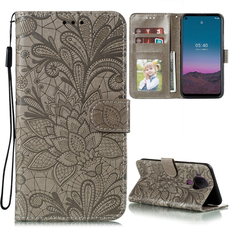 Custodia portafoglio in pelle con fessure per Nokia 8.3 5G