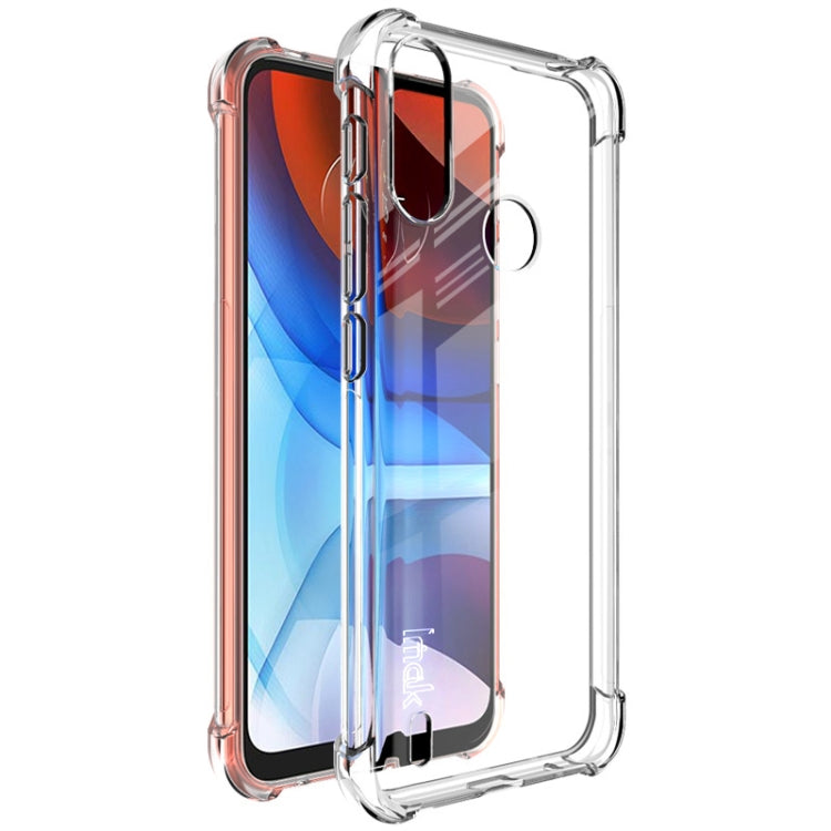 IMAK Custodia in TPU antiurto per airbag all-inclusive con protezione per lo schermo, For Nubia Red Magic 6 / 6 Pro, For Motorola Moto E7 Power, For Motorola Moto Edge S