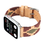 Cinturino in pelle intrecciata a contrasto, For Apple Watch Ultra 49mm / Series 8&7 45mm / SE 2&6&SE&5&4 44mm / 3&2&1 42mm, For Apple Watch Series 8&7 41mm / SE 2&6&SE&5&4 40mm / 3&2&1 38mm