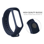 Per Xiaomi Mi Band 6 (CA8856) cinturino di ricambio in silicone tinta unita