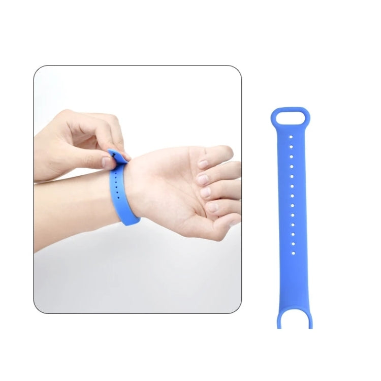Per Xiaomi Mi Band 6 (CA8856) cinturino di ricambio in silicone tinta unita