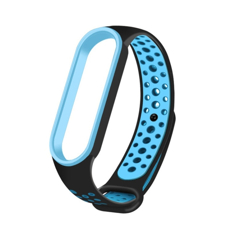 Per Xiaomi Mi Band 6 (CA8856) Cinturino di ricambio in silicone traspirante con fori