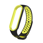 Per Xiaomi Mi Band 6 (CA8856) Cinturino di ricambio in silicone traspirante con fori