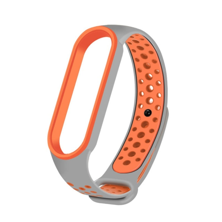Per Xiaomi Mi Band 6 (CA8856) Cinturino di ricambio in silicone traspirante con fori