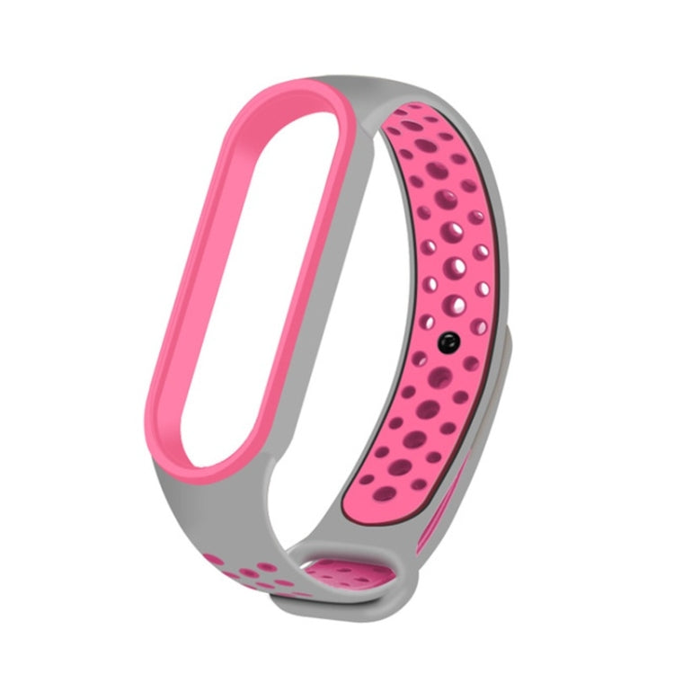 Per Xiaomi Mi Band 6 (CA8856) Cinturino di ricambio in silicone traspirante con fori