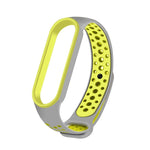 Per Xiaomi Mi Band 6 (CA8856) Cinturino di ricambio in silicone traspirante con fori