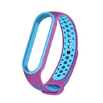 Per Xiaomi Mi Band 6 (CA8856) Cinturino di ricambio in silicone traspirante con fori