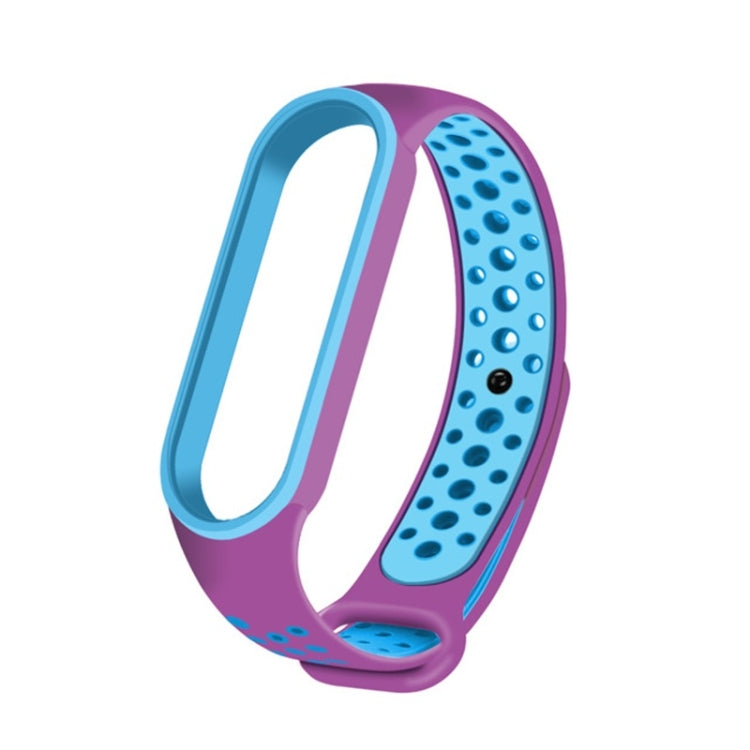Per Xiaomi Mi Band 6 (CA8856) Cinturino di ricambio in silicone traspirante con fori