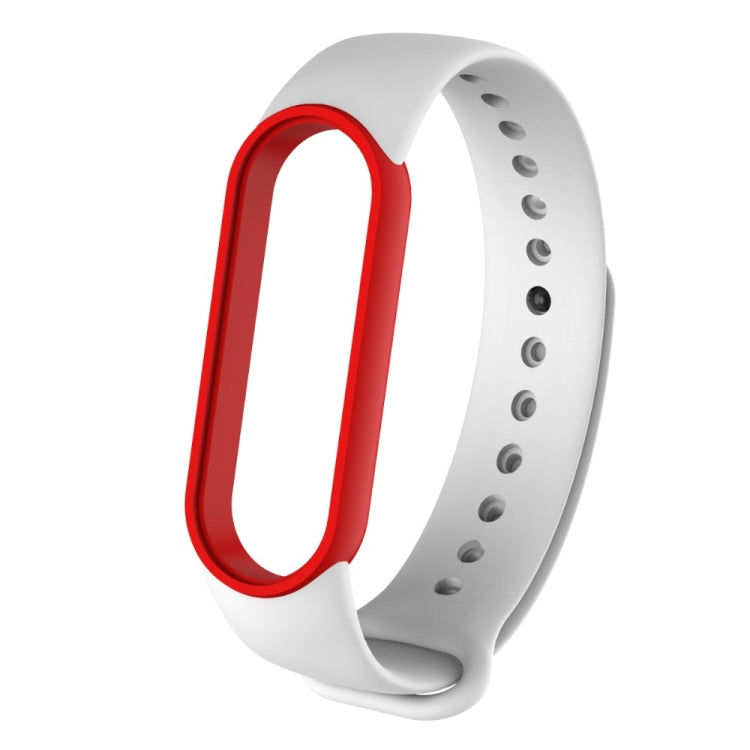 Per Xiaomi Mi Band 6 (CA8856) Cinturino di ricambio in silicone bicolore