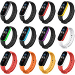 Per Xiaomi Mi Band 6 (CA8856) Cinturino di ricambio in silicone bicolore