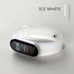 Per Xiaomi Mi Band 6 (CA8856) Cinturino di ricambio traslucido in silicone