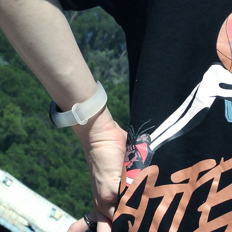 Per Xiaomi Mi Band 6 (CA8856) Cinturino di ricambio traslucido in silicone