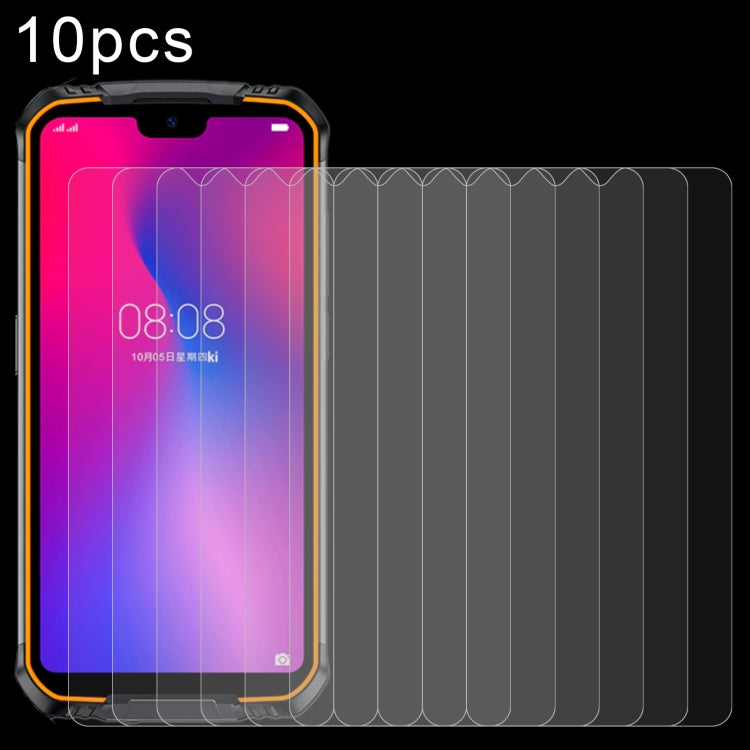10 PZ 0.26mm 9H Durezza superficiale 2.5D Pellicola in vetro temperato antideflagrante non a schermo intero, For Cubot Kingkong 5 Pro(20 PCS), For Doogee S58 Pro (10 PCS), For Doogee S68 Pro (10 PCS), For Doogee S86 Pro / S86 (10 PCS)