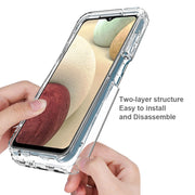 Custodia protettiva per PC + TPU altamente trasparente antiurto, For Samsung Galaxy A12, For Samsung Galaxy A32 4G, For Samsung Galaxy A32 5G, For Samsung Galaxy A52 5G / 4G, For Samsung Galaxy A72 5G / 4G