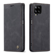 Custodia portafoglio in pelle con flip per Samsung Galaxy A12