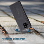 Custodia portafoglio in pelle con flip per Samsung Galaxy A12