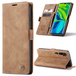 Custodia portafoglio in pelle con flip per Samsung Galaxy A12