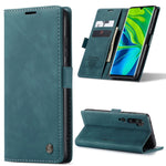 Custodia portafoglio in pelle con flip per Samsung Galaxy A12
