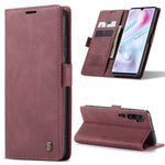 Custodia portafoglio in pelle con flip per Samsung Galaxy A12